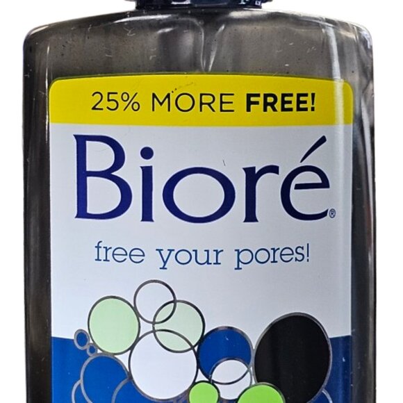 3 Pack Biore Deep Pore Charcoal Cleanser (1) 8.46 oz & (2) 6.77 oz - Picture 5 of 11
